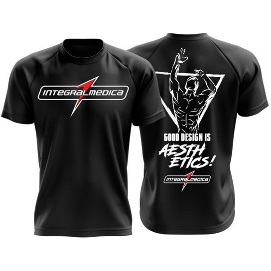 Kit 2x Camisas Zyzz Preta Integral Médica