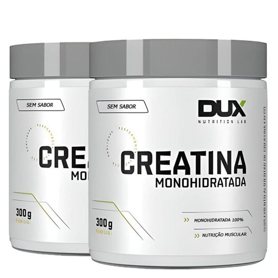 Kit 2x Creatina Monohidratada 100% Pura 300g - Dux Nutrition