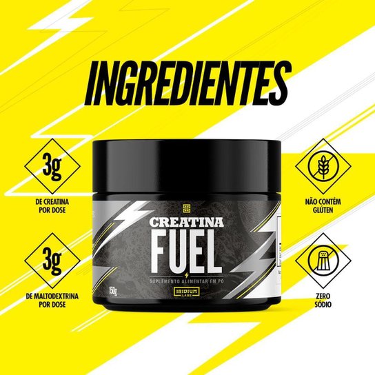 Kit 2x Creatina Monohidratada Fuel 150g + Coqueteleira 600ml