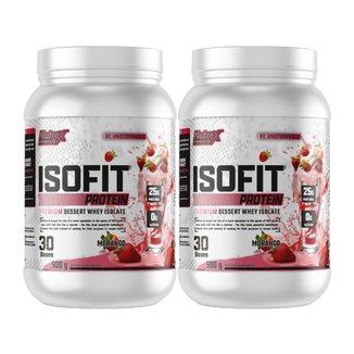 Kit 2X Isofit Protein Premium 900G Nutrex Research
