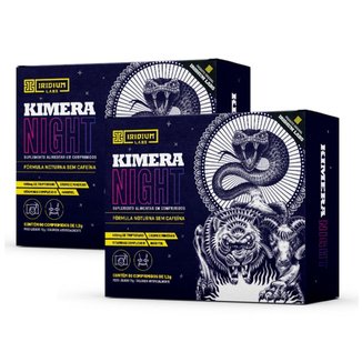 Kit 2x Kimera Night 120 comps - Emagrecimento Noturno - Iridium Labs