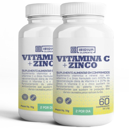 Kit 2x Vitamina D3 2.000ui 100 cápsulas - Iridium Elements