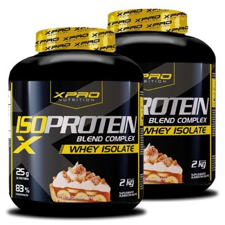 Kit 2x Whey Iso Protein Blend Complex  Isolado 2Kg - XPRO