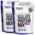 Kit 2x Whey Isolate Protein Mix Refil 900g Profit Sabores