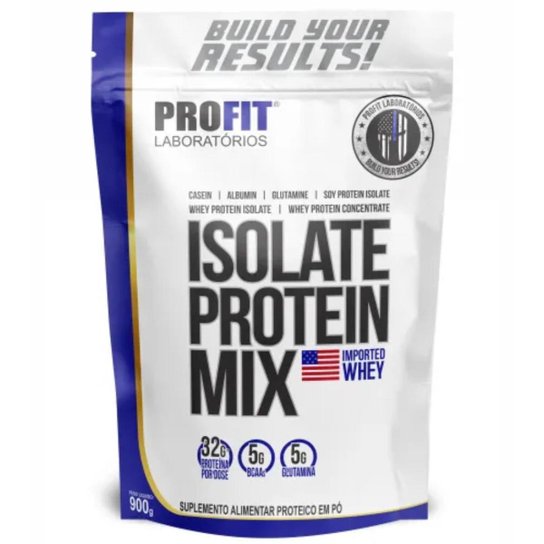 Kit 2x Whey Isolate Protein Mix Refil 900g Profit Sabores