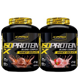 Kit 2x Whey Protein Blend Complex Iso  2Kg - XPRO