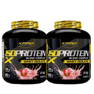 Kit 2x Whey Protein Blend Complex Iso  2Kg - XPRO