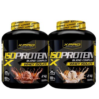 Kit 2x Whey Protein Blend Complex Iso  2Kg - XPRO