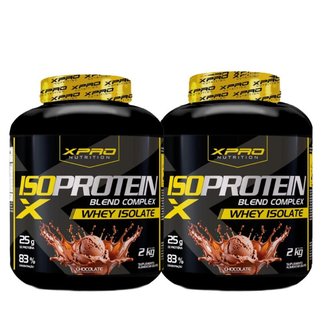 Kit 2x Whey Protein Blend Complex Iso  2Kg - XPRO