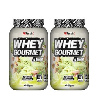 Kit 2X Whey Protein Gourmet 907g Pote - FN Forbis Nutrition