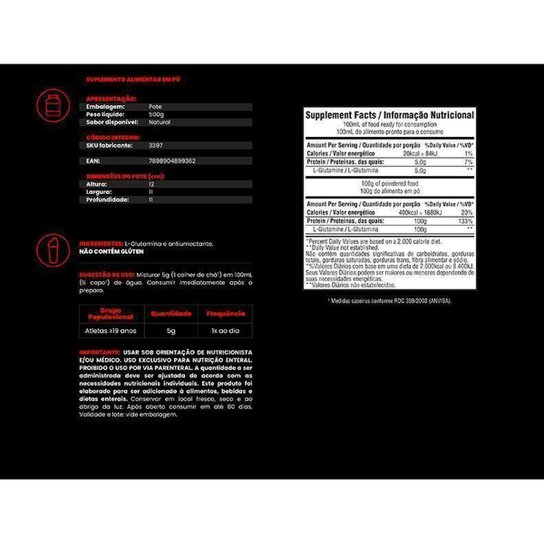 KIT - 2x Whey Protein Waxy Whey 2kg + Glutamina 500g + BCAA 4800 120 Cápsulas - Bodybuilders