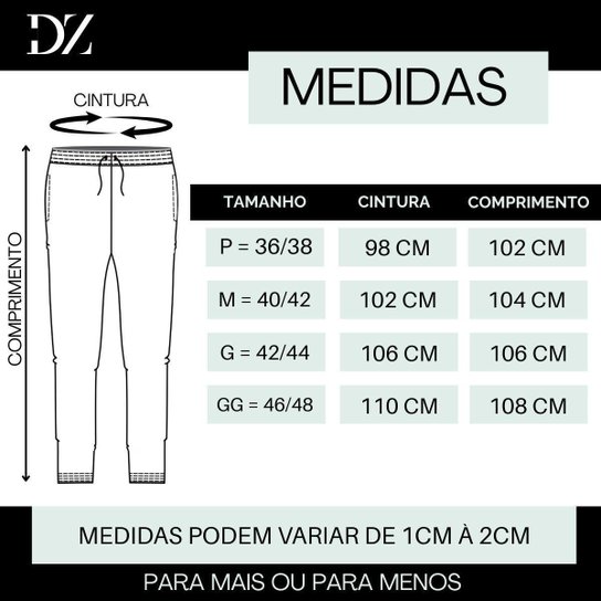 Kit 3 Calça Jogger Esportiva Slim Fit Tecido Dri Casual Academia Treino