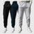 Kit 3 Calças Moletom Masculinas Lisas Benellys - Marinho+Cinza