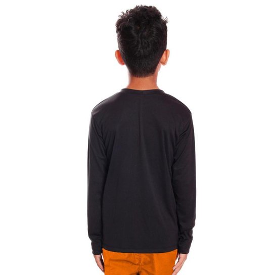 Kit 3 Camiseta Infantil Menino Proteção UV Térmica Solar Manga Longa Camisa Esporte Camisetas