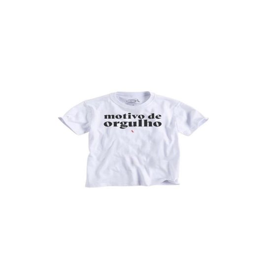 Kit 3 Camisetas Carimbo Gaze Brasa E Orgulho Reserva Mini