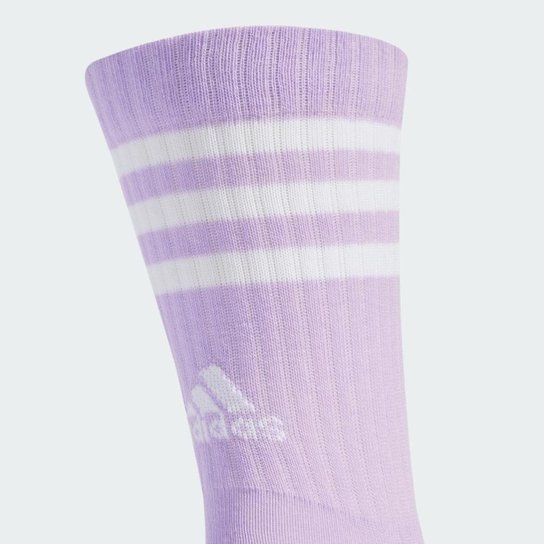 Kit 3 Meias Adidas 3-Stripes Unissex