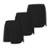 Kit 3 Shorts de Corrida Dry Alpha Co - Preto