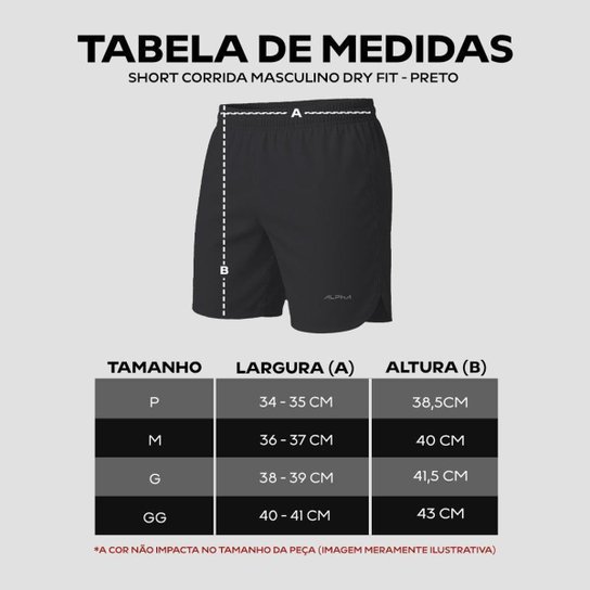 Kit 3 Shorts de Corrida Dry Alpha Co