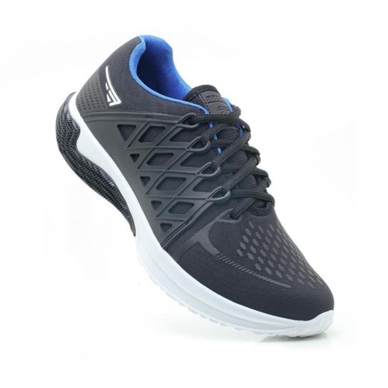 Kit 3 Tênis Esportivo Masculino Cadarço Academia Fitness