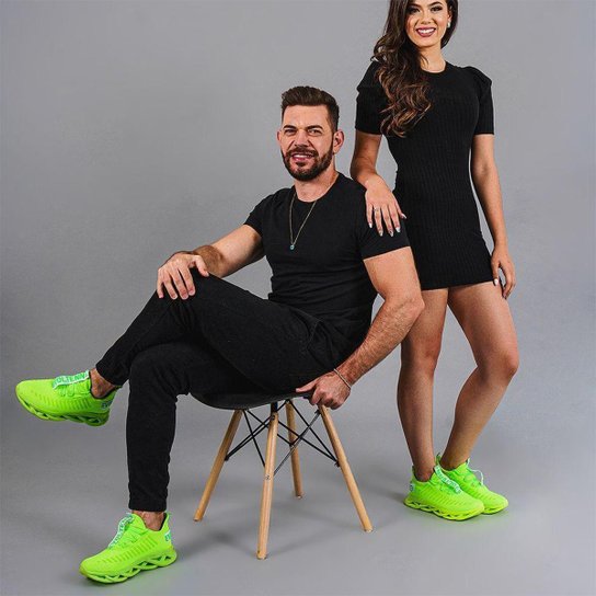 Kit 3 Tênis Feminino de Academia Corrida Leve Confortável