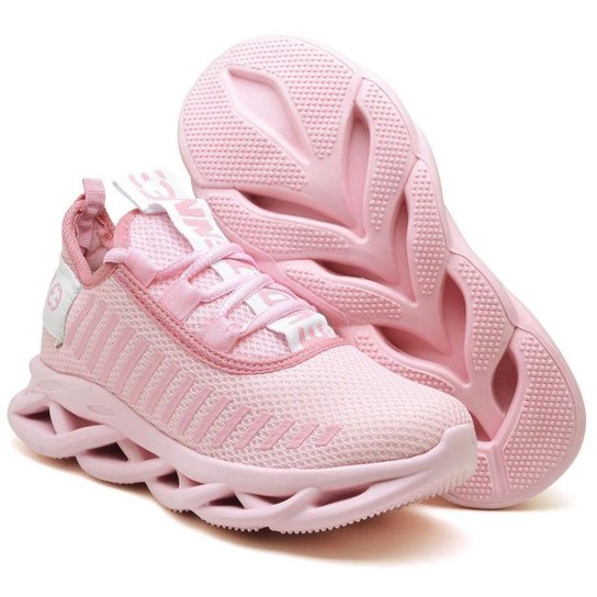 Kit 3 Tênis Feminino de Academia Corrida Leve Confortável