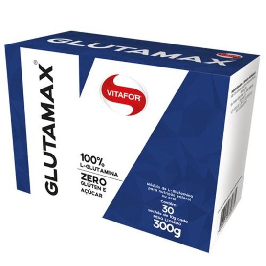 Kit 3X Glutamax - 30 Sachês 10g - Vitafor