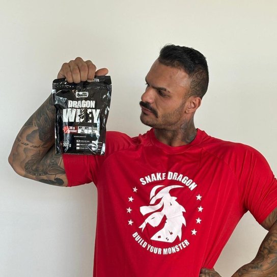 Kit 3x Whey Protein Refil 500g Snake Dragon