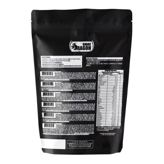 Kit 3x Whey Protein Refil 500g Snake Dragon