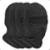 Kit 4 Balaclava Touca Ninja Toca Proteção Uv50+ Térmica - Preto