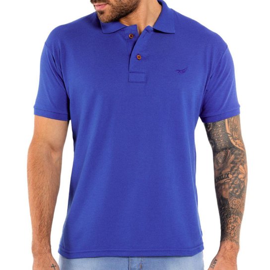Kit 4 Camisa Polo Masculina Piquet