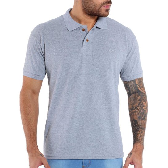 Kit 4 Camisa Polo Masculina Piquet