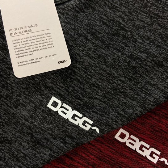Kit 4 Camiseta Masculina Dagg Dry Academia Premium