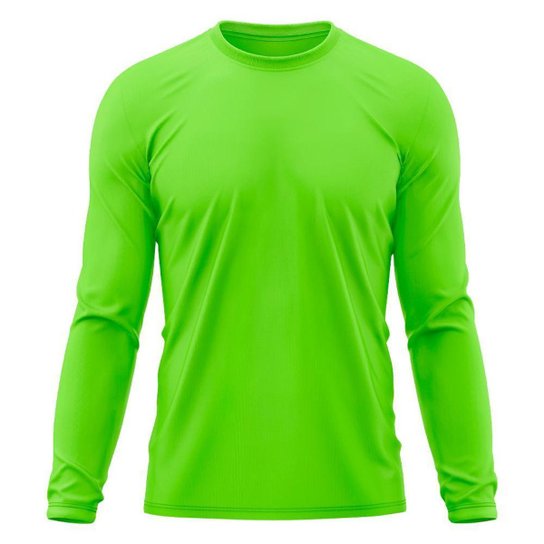 Kit 4 Camiseta Masculina Segunda Pele Proteção Solar UV Térmica Praia Manga Longa Blusa Camisa