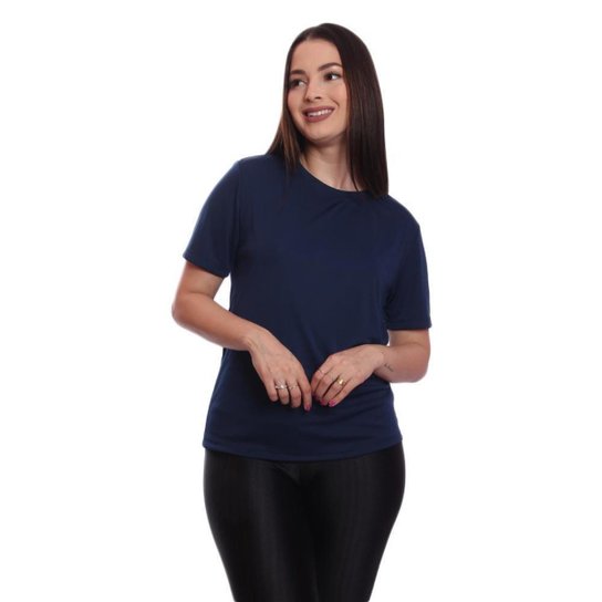 Kit 5 Blusas Feminina Dry Academia Camiseta Camisa Esporte