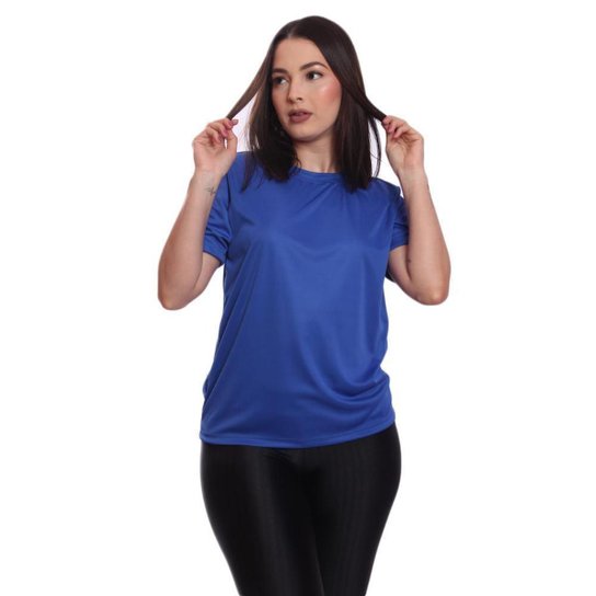 Kit 5 Blusas Feminina Dry Academia Camiseta Camisa Esporte