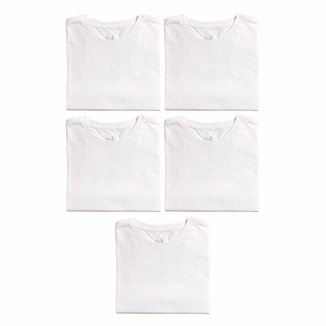 Kit 5 Camisetas Básicas Reserva
