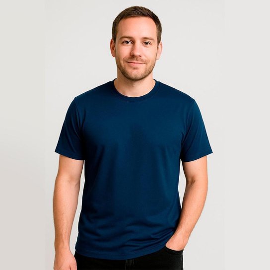 Kit 5 Camisetas Manga Curta Proteção Solar UV Piscina Praia