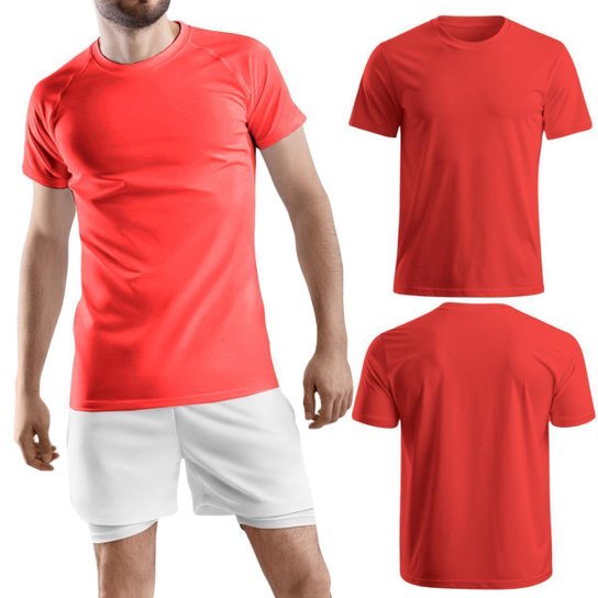 Kit 5 Camisetas Masculinas Tecnologia Dry Proteção Solar Térmica Anti Suor Academia Treino