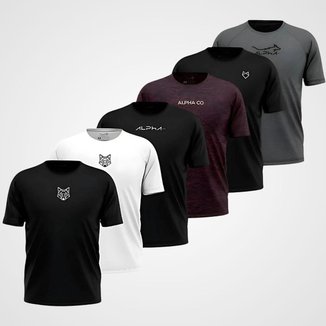 Kit 6 Camisetas Mais Procuradas Alpha Co
