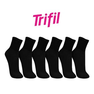 Kit 6 Pares Meia Unisex Trifil