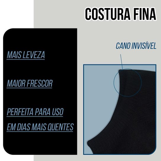 Kit 6 Pares Meias Algodão Cano Baixo Curto Soquete Sport Feminina Masculina Atacado
