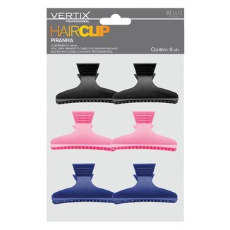 Kit 6 Piranhas Vertix Hair Clip