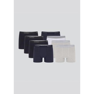 Kit 8 Cuecas Boxer Masculinas Hering