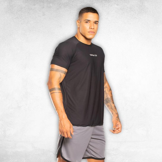 Kit Bermuda+Camiseta Dry Fitness Academia Alpha Co