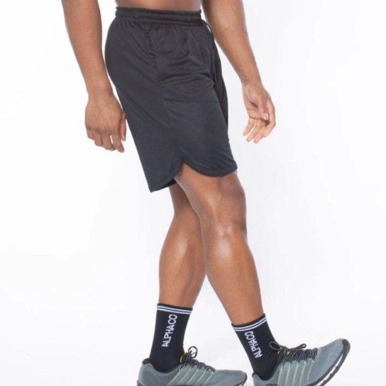 Kit Bermuda+Camiseta Dry Fitness Academia Alpha Co