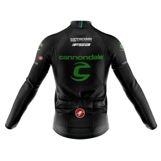 Kit Camisa Bike Cannondale Longa C/ Calça Ciclismo Espuma Refletivo