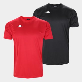 Kit Camisa Kappa Fardamento Modena Com 2 Masculina