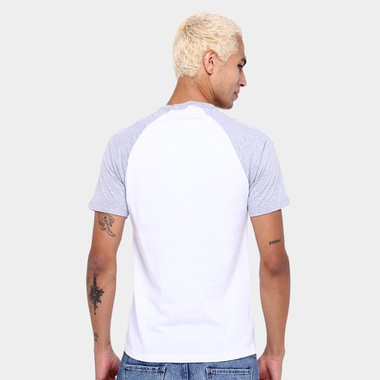 Kit Camiseta Básicos Raglan 2 Peças Masculina
