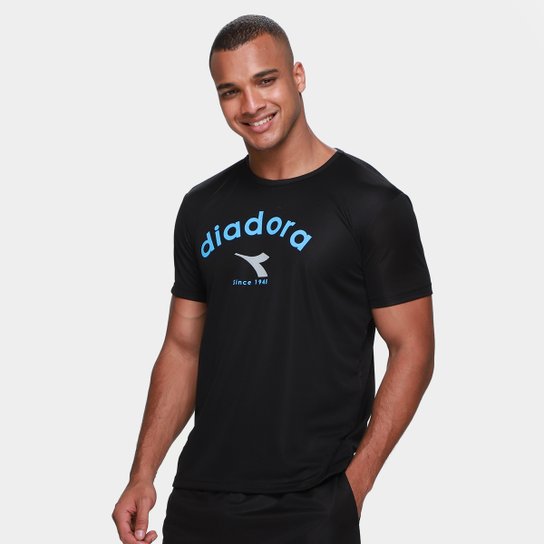 Kit Camiseta Diadora 3 Peças Logo Masculino