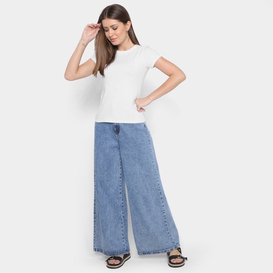 Kit Camiseta Hering Básica Feminina 5 Peças